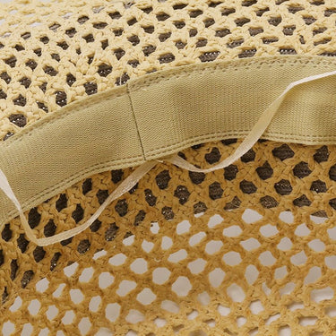 chapeau paille plat femme